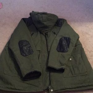 Plus size winter jacket